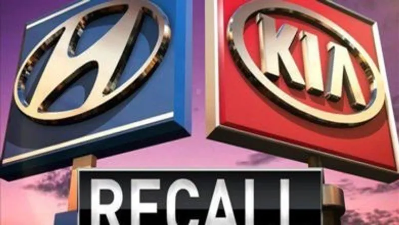 استدعاء مليون سيارة كيا وهيونداي بسبب عيوب مصنعية في ديسمبر 2019