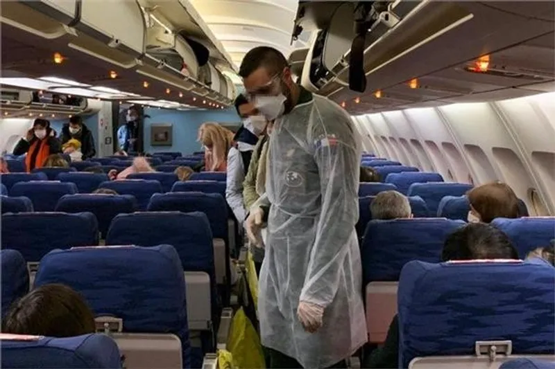 هل السفر الجوي يعزز من انتقال فيروس كورونا بين المسافرين؟
