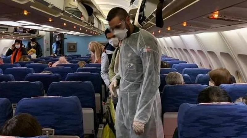 هل ينتقل فيروس كورونا بين الأشخاص داخل الطائرات؟